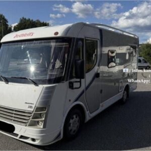 FIAT.  DETHLEFFS GLOBEBUS INTÉGRAL 2008 – 4 COUCHAGES – COMPACT, INTÉGRAL, BIEN ENTRETENU – 72 500 KM