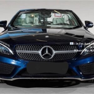 Mercedes-Benz C180 Cabriolet AMG – 156 ch – Essence – Boîte automatique – 2017 – Seulement 89.950 km – Très bien équipée