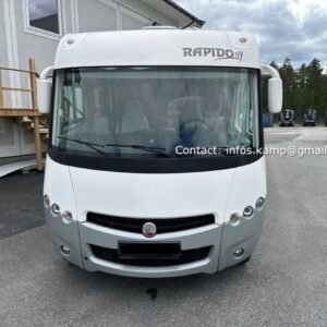 Rapido 991 DF camper, Fiat Ducato, 2,3 liter, 131 pk, 2013, rijbewijs B vereist